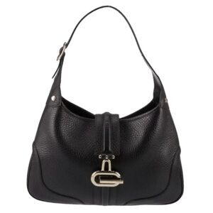 Gucci Jackie Leather Shoulder Bag in Black Vtg